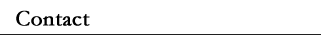 kontakt